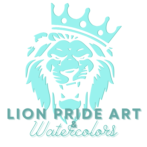 Lion Pride Art & Watercolors logo