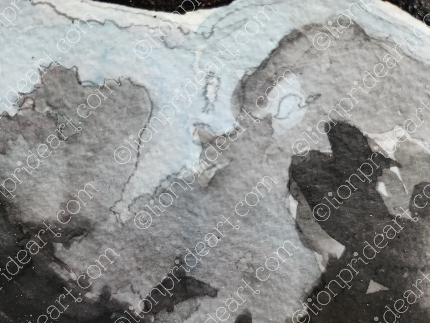 MIDNIGHT CROW - Lion Pride Art & Watercolors