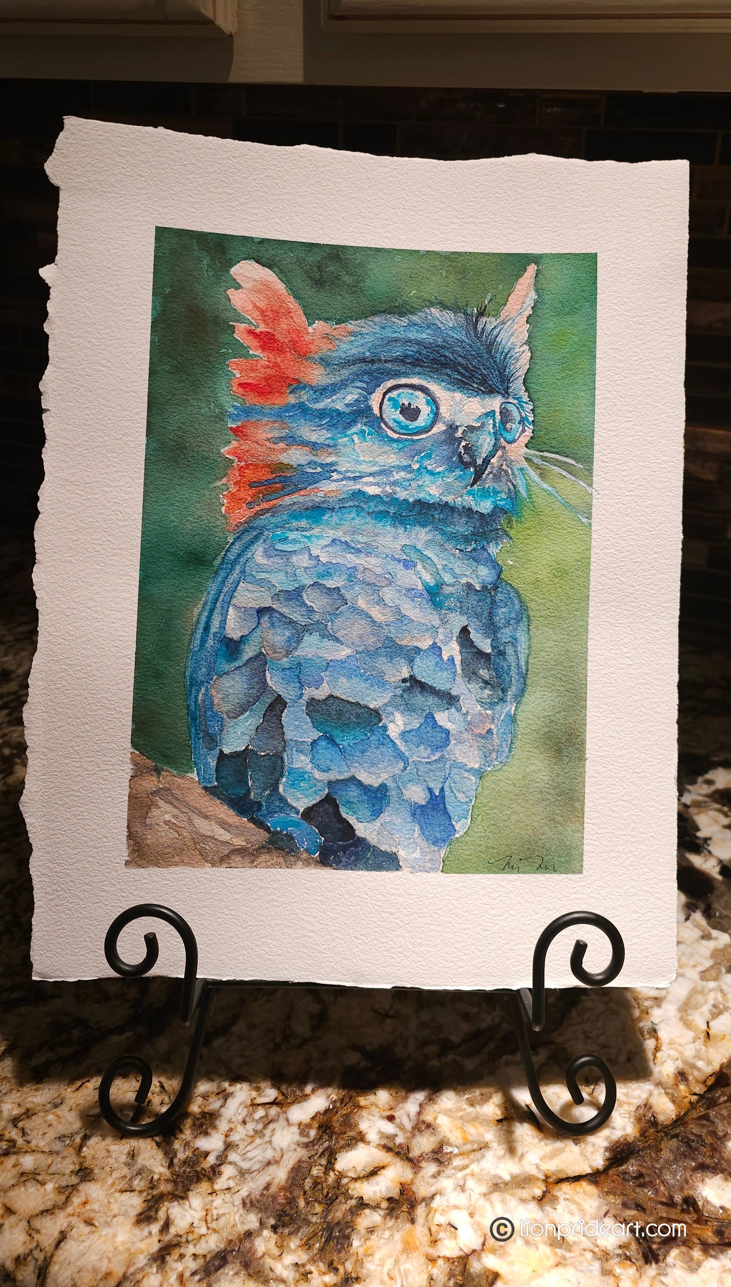 OWL - Lion Pride Art & Watercolors