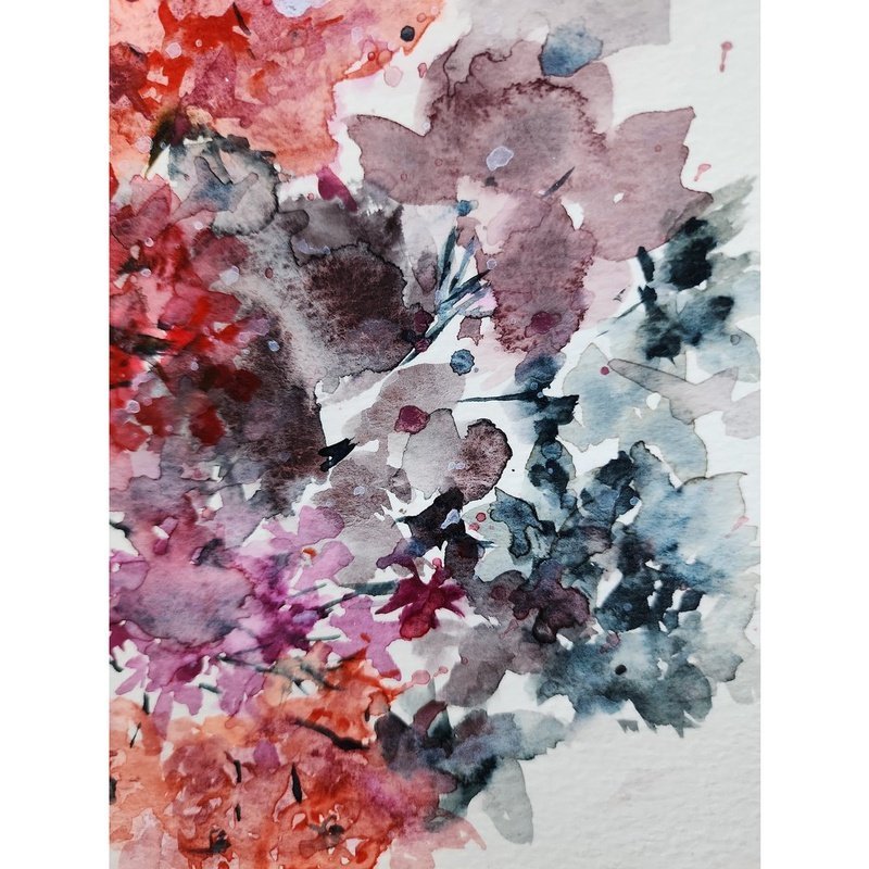 BOUQUET DE FLEURS - Lion Pride Art & Watercolors