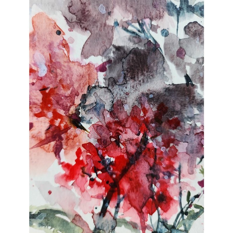 BOUQUET DE FLEURS - Lion Pride Art & Watercolors