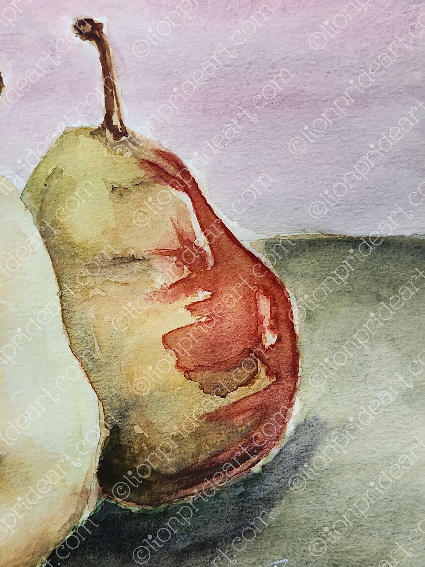 PEARS - Lion Pride Art & Watercolors