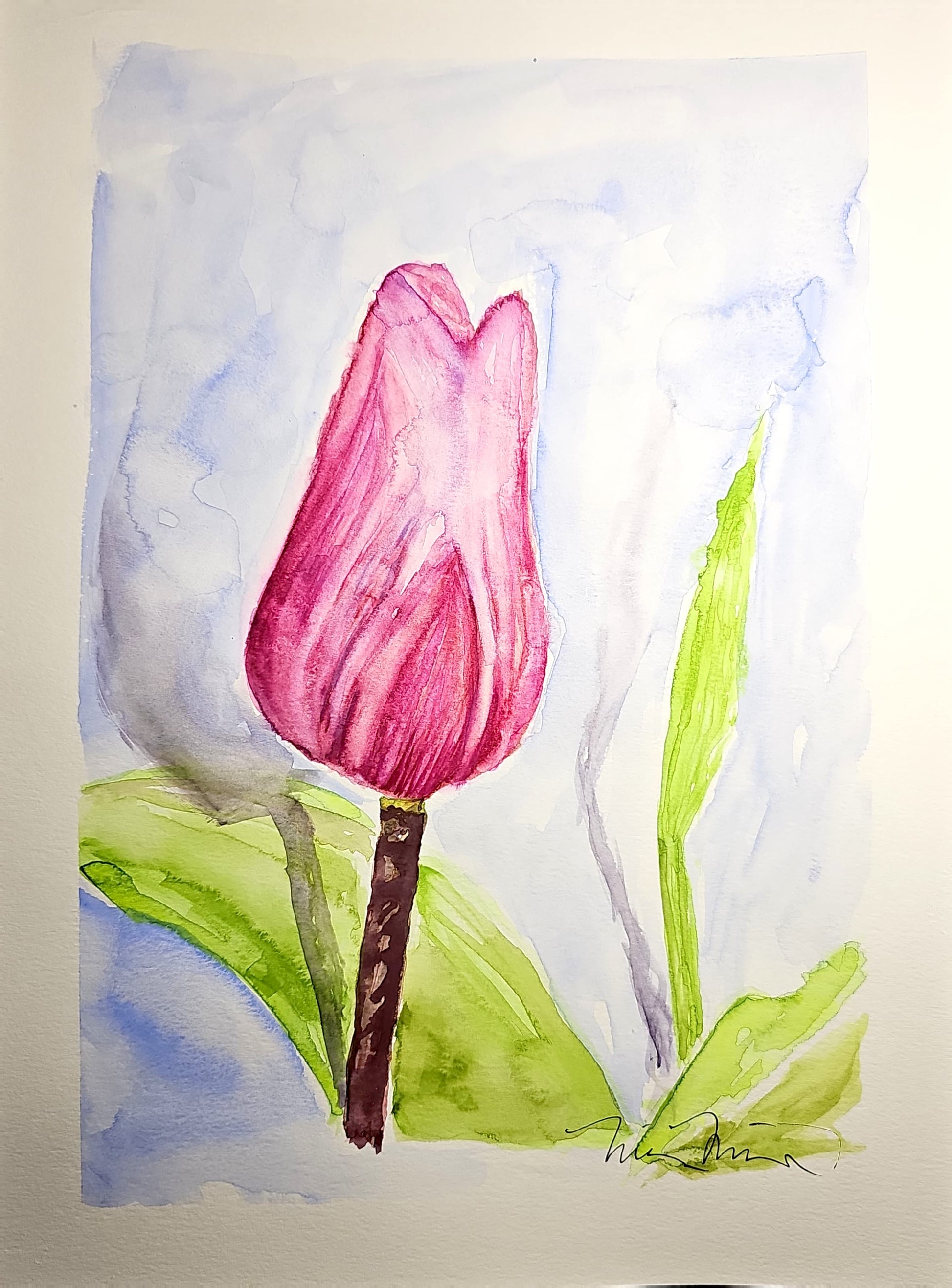 TULIP FLOWER - Lion Pride Art & Watercolors