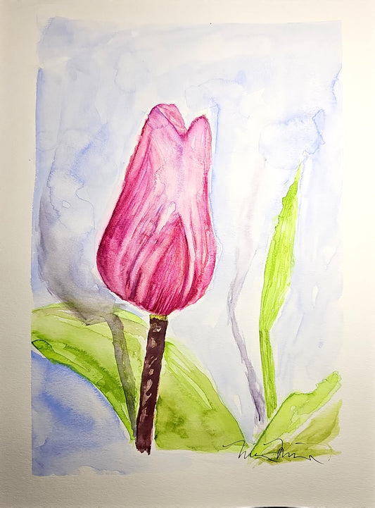 TULIP FLOWER - Lion Pride Art & Watercolors