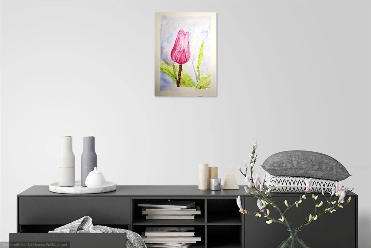 TULIP FLOWER - Lion Pride Art & Watercolors