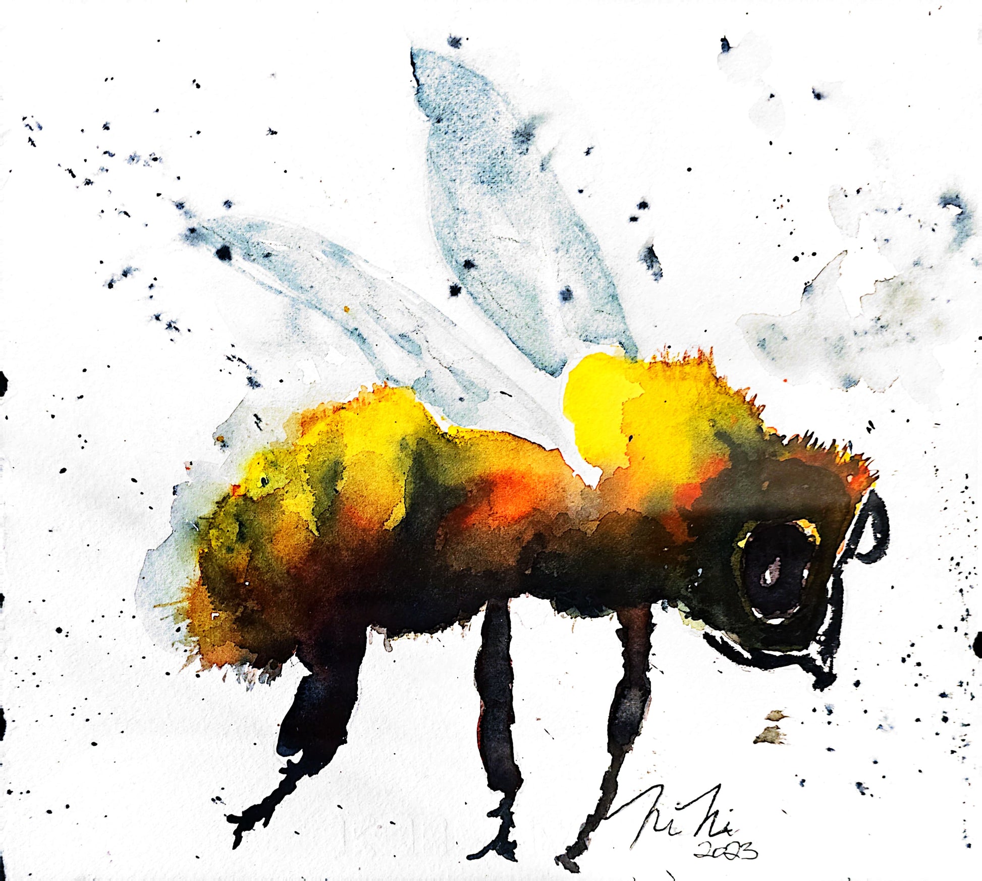 UN-"BEE"-LIEVABLE - Lion Pride Art & Watercolors